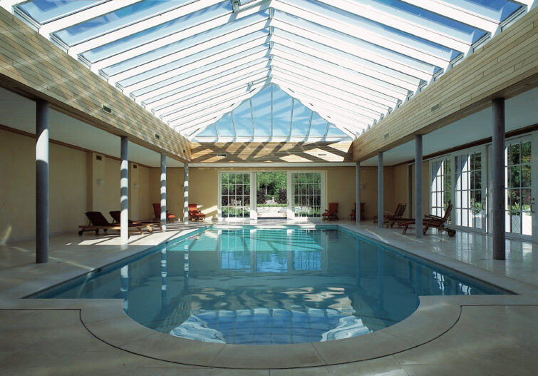 Construction d&rsquo;une piscine couverte